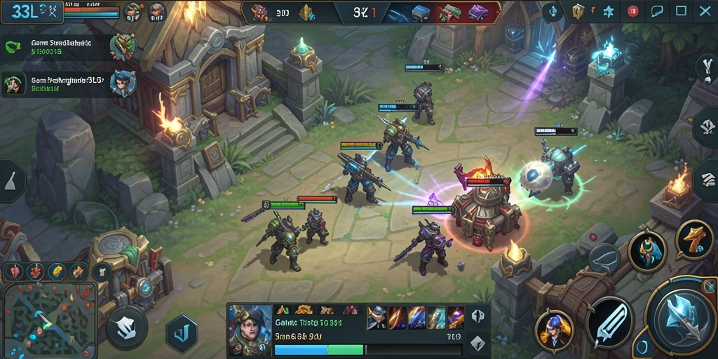 Tampilan gameplay menarik dari 33L yang sedang berlangsung.