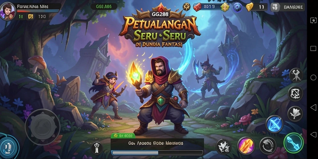 Tampilan gameplay GG288 yang seru dan menantang di dunia petualangan.