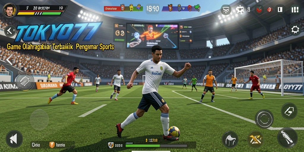 Tangkapan layar gameplay TOKYO77 yang seru dan kompetitif.